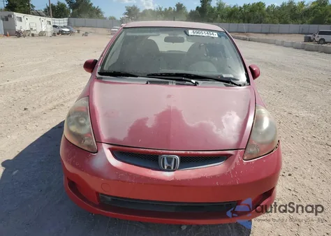2007 Honda Fit из США, поврежденный, VIN JHMGD37407S038547